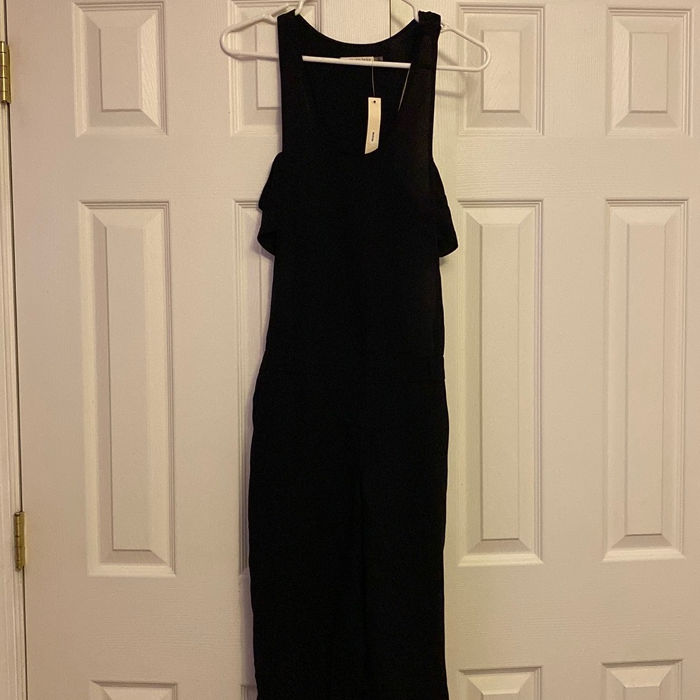New with Tags Women Mustard Seed Black jumpsuit/jumper/one piece size S